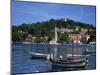 Cavtat Promenade and Harbour, Dalmatia, Croatia, Europe-Nelly Boyd-Mounted Photographic Print