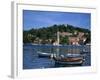 Cavtat Promenade and Harbour, Dalmatia, Croatia, Europe-Nelly Boyd-Framed Photographic Print