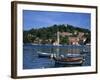 Cavtat Promenade and Harbour, Dalmatia, Croatia, Europe-Nelly Boyd-Framed Photographic Print