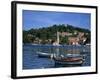 Cavtat Promenade and Harbour, Dalmatia, Croatia, Europe-Nelly Boyd-Framed Photographic Print