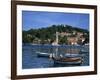 Cavtat Promenade and Harbour, Dalmatia, Croatia, Europe-Nelly Boyd-Framed Photographic Print