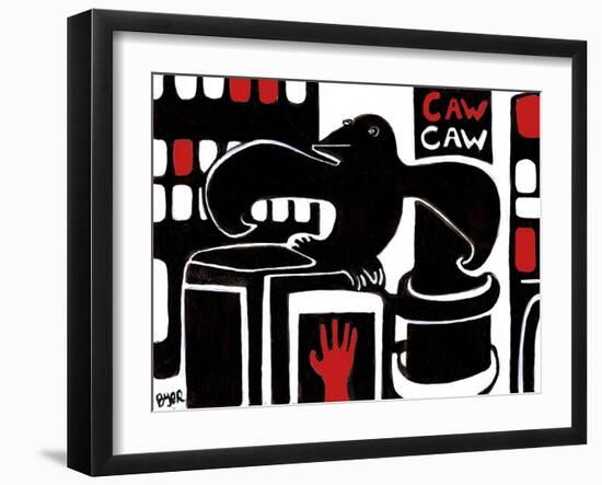 Caw Caw-Josh Byer-Framed Giclee Print