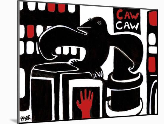 Caw Caw-Josh Byer-Mounted Giclee Print