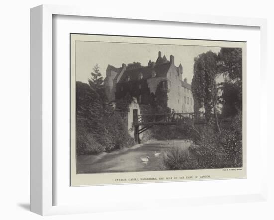 Cawdor Castle, Nairnshire, the Seat of the Earl of Cawdor-null-Framed Giclee Print