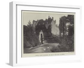 Cawdor Castle, Nairnshire, the Seat of the Earl of Cawdor-null-Framed Giclee Print