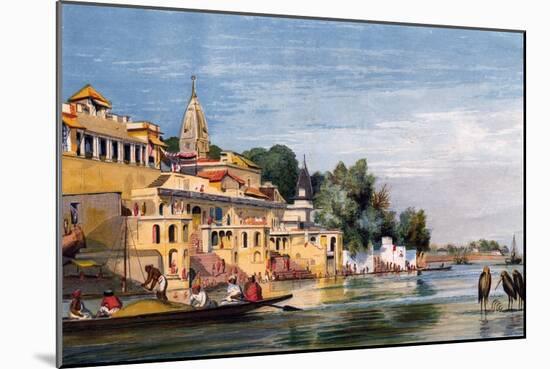 Cawnpore on the Ganges, India, 1857-William Carpenter-Mounted Giclee Print