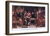 Caxton's Printing Office Almonry Westminster-Daniel Maclise-Framed Giclee Print