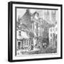 Caxtons House, Westminster, 1827-null-Framed Giclee Print