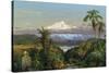 Cayambe, 1858-Frederic Edwin Church-Stretched Canvas