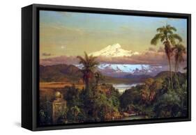 Cayambe, Ecuador-Frederic Edwin Church-Framed Stretched Canvas