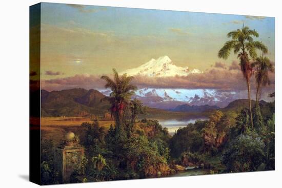 Cayambe, Ecuador-Frederic Edwin Church-Stretched Canvas
