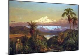 Cayambe, Ecuador-Frederic Edwin Church-Mounted Art Print