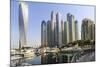 Cayan Tower, Dubai Marina, Dubai, United Arab Emirates, Middle East-Amanda Hall-Mounted Photographic Print