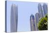 Cayan Tower, Dubai Marina, Dubai, United Arab Emirates, Middle East-Amanda Hall-Stretched Canvas