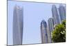 Cayan Tower, Dubai Marina, Dubai, United Arab Emirates, Middle East-Amanda Hall-Mounted Photographic Print