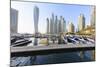 Cayan Tower, Dubai Marina, Dubai, United Arab Emirates, Middle East-Amanda Hall-Mounted Photographic Print