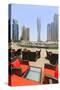 Cayan Tower in Dubai Marina, Dubai, United Arab Emirates, Middle East-Amanda Hall-Stretched Canvas