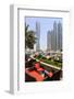 Cayan Tower in Dubai Marina, Dubai, United Arab Emirates, Middle East-Amanda Hall-Framed Photographic Print