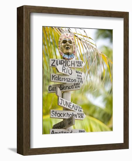 Caye Caulker, Belize-Russell Young-Framed Photographic Print