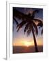 Cayman Island Sunset-George Oze-Framed Photographic Print