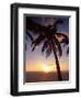 Cayman Island Sunset-George Oze-Framed Photographic Print