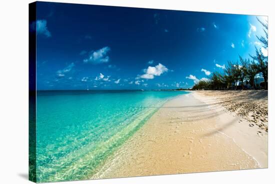 Cayman Islands Beach-Bill Carson Photography-Stretched Canvas