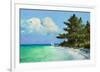 Cayo Costa Beach-Kent Sullivan-Framed Premium Giclee Print