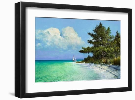 Cayo Costa Beach-Kent Sullivan-Framed Art Print