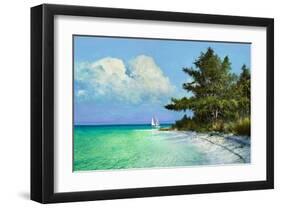 Cayo Costa Beach-Kent Sullivan-Framed Art Print