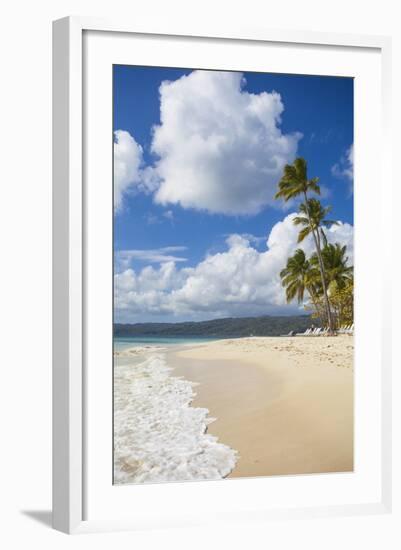 Cayo Levantado, Samana, Eastern Peninsula De Samana, Dominican Republic, West Indies, Caribbean-Jane Sweeney-Framed Photographic Print