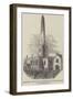 Caythorpe Church, Near Grantham, Lincolnshire, Struck by Lightning 30 December-null-Framed Giclee Print