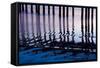 Cayucos Night-Lee Peterson-Framed Stretched Canvas