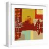 Ccosmopolitan and Modern City-Yashna-Framed Art Print