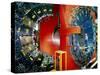 CDF Particle Detector, Fermilab-David Parker-Stretched Canvas