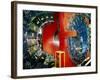 CDF Particle Detector, Fermilab-David Parker-Framed Photographic Print