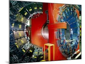 CDF Particle Detector, Fermilab-David Parker-Mounted Photographic Print