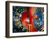 CDF Particle Detector, Fermilab-David Parker-Framed Photographic Print