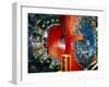 CDF Particle Detector, Fermilab-David Parker-Framed Photographic Print