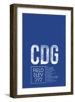 CDG ATC-08 Left-Framed Giclee Print