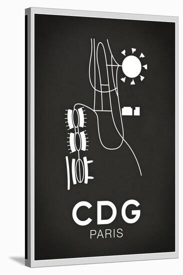 CDG Paris Airport-null-Stretched Canvas