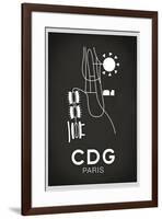 CDG Paris Airport-null-Framed Poster