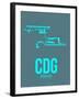 Cdg Paris Poster 1-NaxArt-Framed Art Print