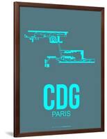 Cdg Paris Poster 1-NaxArt-Framed Art Print