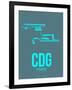 Cdg Paris Poster 1-NaxArt-Framed Art Print