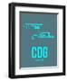 Cdg Paris Poster 1-NaxArt-Framed Art Print