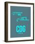Cdg Paris Poster 1-NaxArt-Framed Art Print