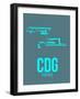 Cdg Paris Poster 1-NaxArt-Framed Art Print