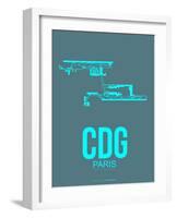 Cdg Paris Poster 1-NaxArt-Framed Art Print