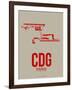 Cdg Paris Poster 2-NaxArt-Framed Art Print