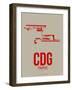 Cdg Paris Poster 2-NaxArt-Framed Art Print